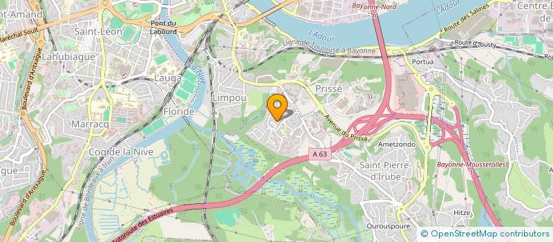 localisation de l'entreprise 983 222 001   SAINT-PIERRE-D'IRUBE