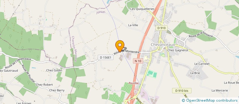 localisation de l'entreprise 983 222 100   CHEVANCEAUX