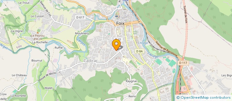 localisation de l'entreprise 983 224 510 à FOIX