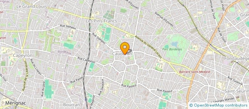 localisation de l'entreprise 983 224 957   BORDEAUX