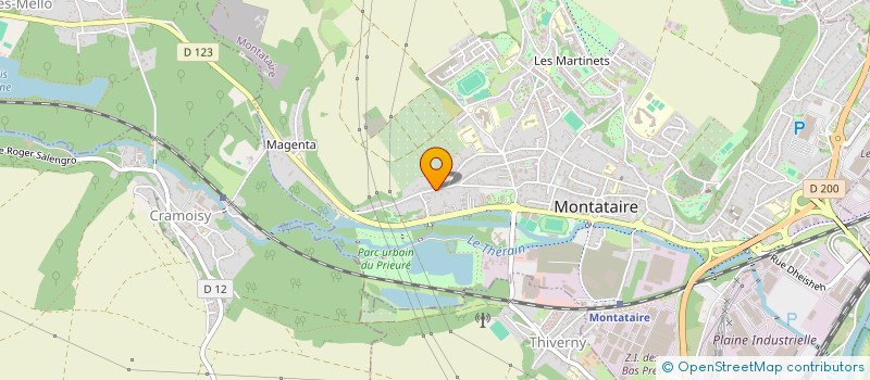 localisation de l'entreprise 983 243 346   MONTATAIRE