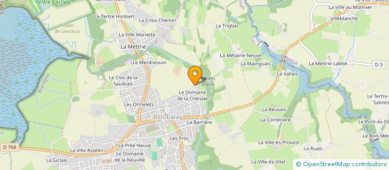 localisation de l'entreprise 983 278 284   BEAUSSAIS-SUR-MER