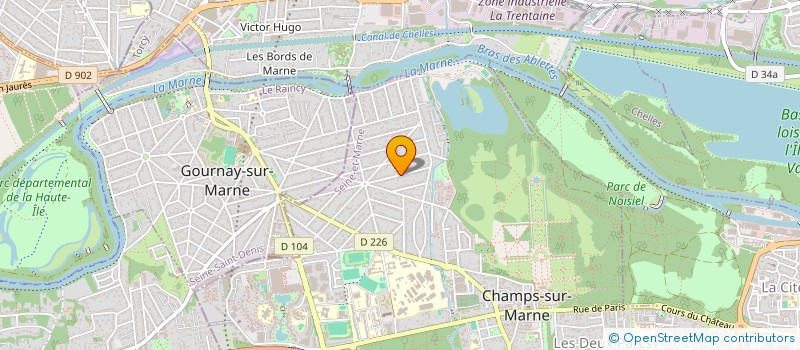 localisation de l'entreprise 983 286 139   CHAMPS-SUR-MARNE