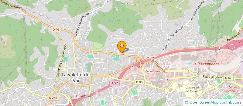 localisation de l'entreprise 983 329 236  à LA VALETTE-DU-VAR