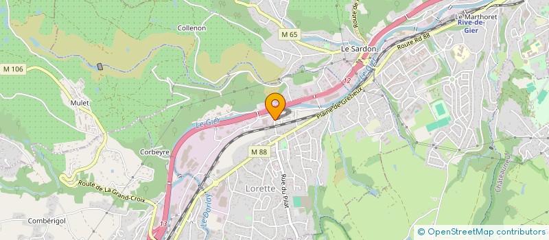 localisation de l'entreprise 983 352 204   LORETTE