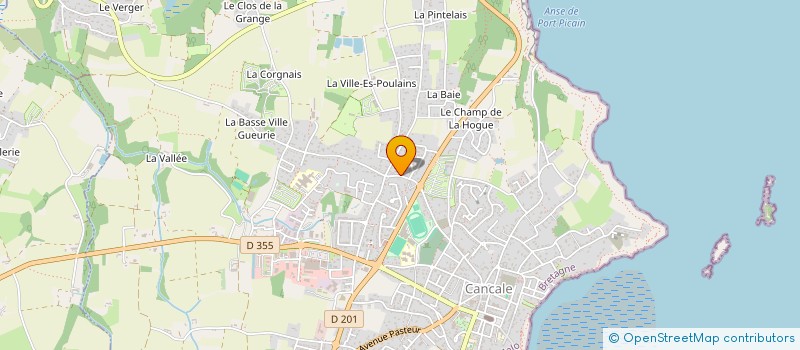localisation de l'entreprise 983 379 967 à CANCALE