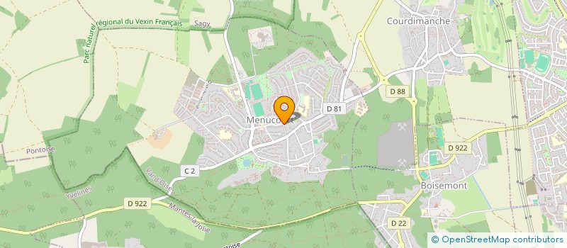 localisation de l'entreprise 983 386 897   MENUCOURT