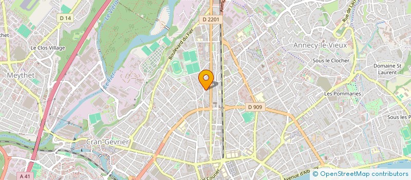 localisation de l'entreprise 983 400 334   ANNECY