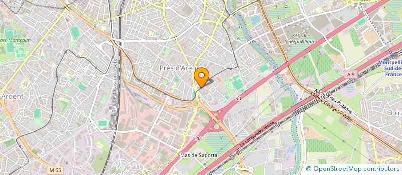 localisation de l'entreprise 983 400 920   MONTPELLIER