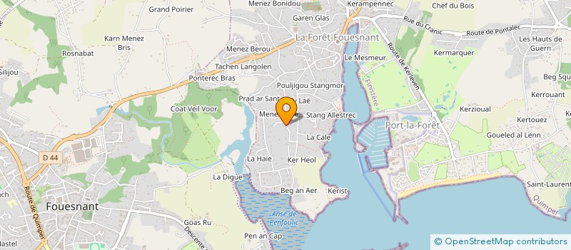 localisation de l'entreprise 983 401 522   LA FORET-FOUESNANT