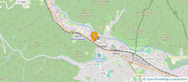 localisation de l'entreprise 983 404 278   THANN