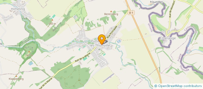 localisation de l'entreprise 983 405 929   BEYREN-LES-SIERCK