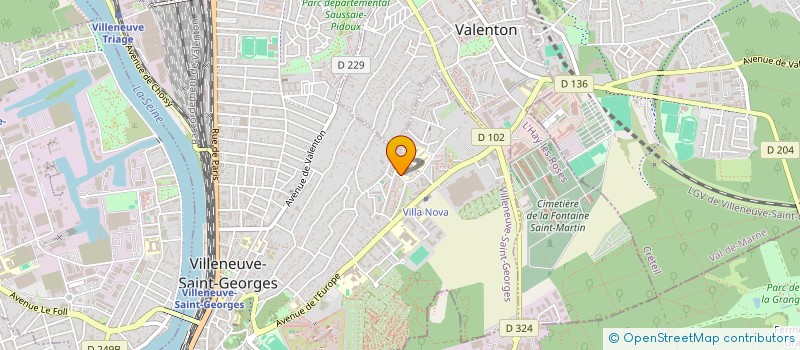 localisation de l'entreprise 983 415 118   VILLENEUVE-SAINT-GEORGES