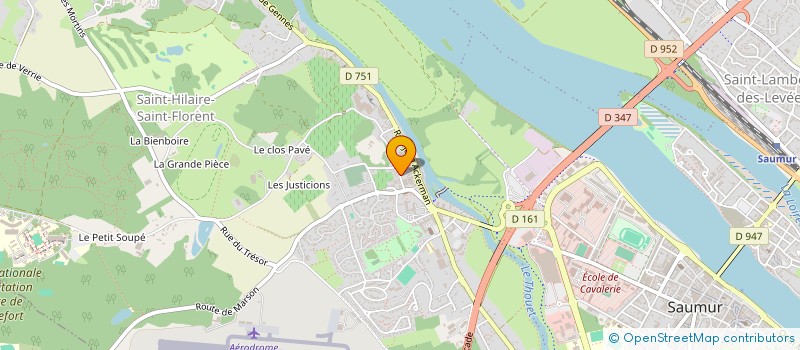 localisation de l'entreprise 983 461 674   SAUMUR