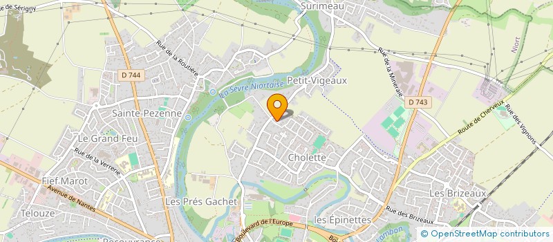 localisation de l'entreprise 983 481 961   NIORT