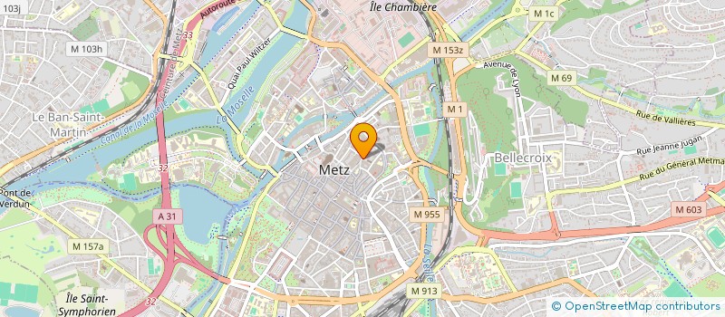 localisation de l'entreprise 983 494 683   METZ