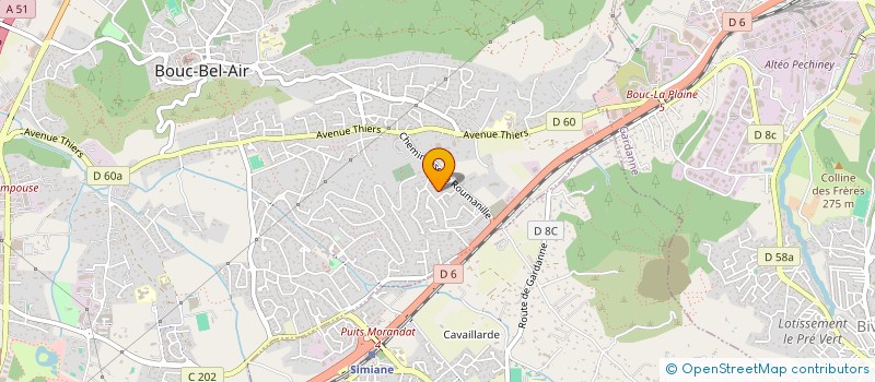 localisation de l'entreprise 983 513 003 à BOUC-BEL-AIR
