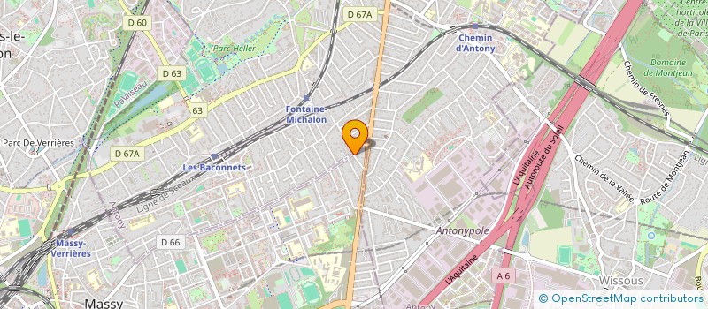 localisation de l'entreprise 983 591 173 à MASSY
