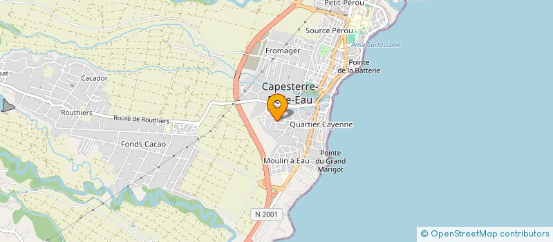 localisation de l'entreprise 983 615 113 à CAPESTERRE-BELLE-EAU