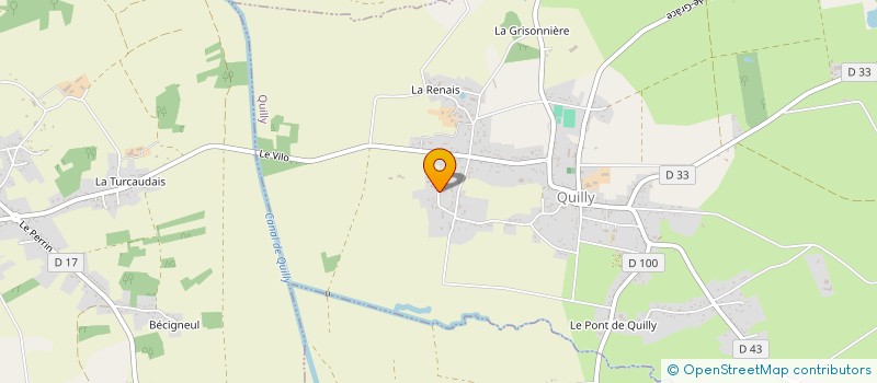 localisation de l'entreprise 983 648 478   QUILLY