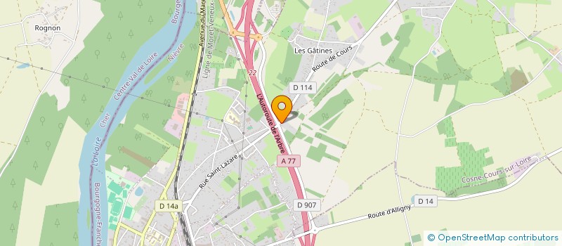 localisation de l'entreprise 983 658 469   COSNE-COURS-SUR-LOIRE