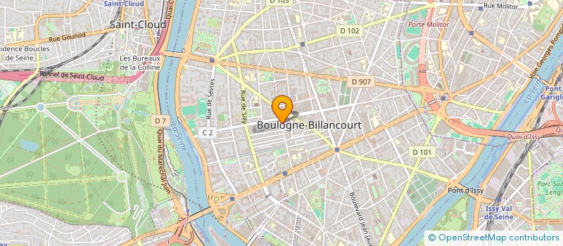 localisation de l'entreprise 983 667 049 à BOULOGNE-BILLANCOURT