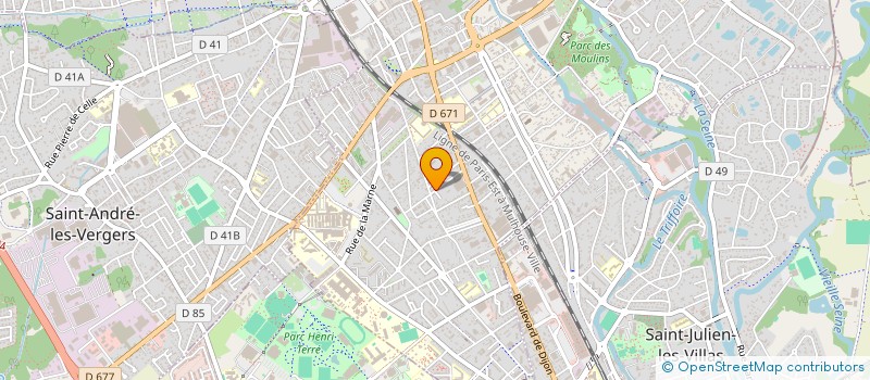 localisation de l'entreprise 983 716 564   TROYES