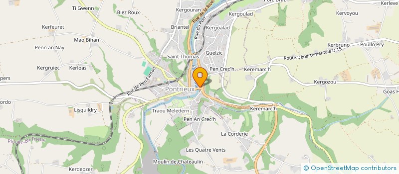 localisation de l'entreprise 983 721 986   PONTRIEUX