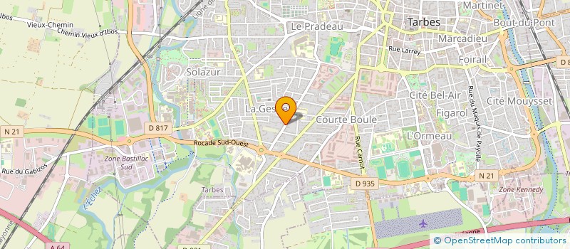 localisation de l'entreprise 983 733 916   TARBES