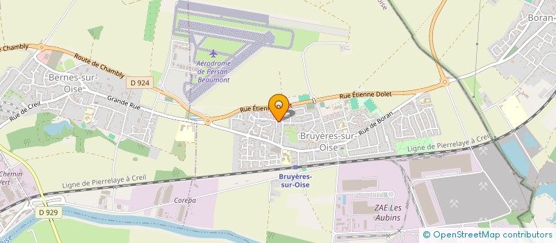 localisation de l'entreprise 983 754 912   BRUYERES-SUR-OISE