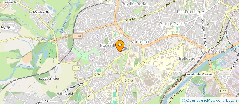 localisation de l'entreprise 983 763 582 à LIMOGES
