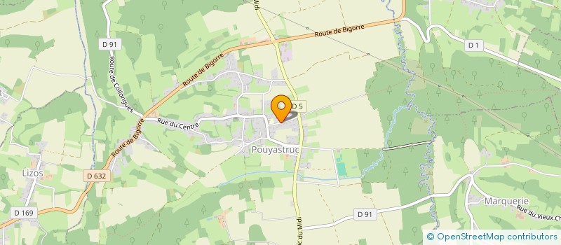 localisation de l'entreprise 983 788 886   POUYASTRUC