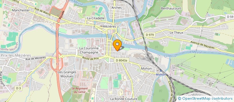 localisation de l'entreprise 983 789 199   CHARLEVILLE-MEZIERES