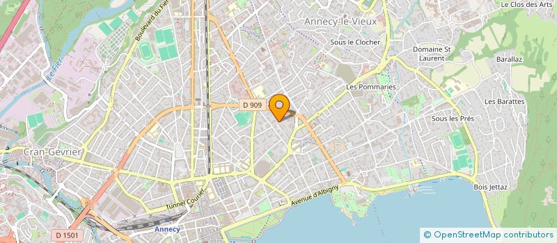 localisation de l'entreprise 983 790 106   ANNECY