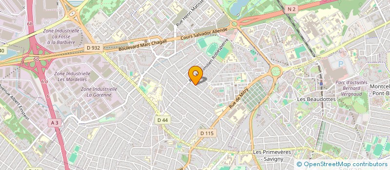 localisation de l'entreprise 983 795 162 à AULNAY SOUS BOIS