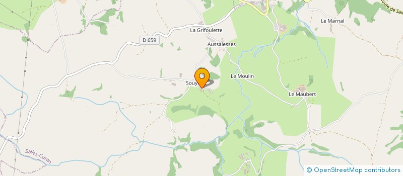 localisation de l'entreprise 983 849 373   SALLES-CURAN