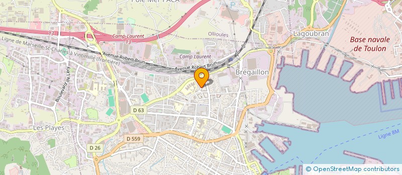 localisation de l'entreprise 983 851 643  à LA SEYNE-SUR-MER