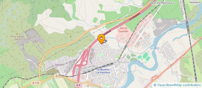 localisation de l'entreprise 983 895 830   LE BOULOU