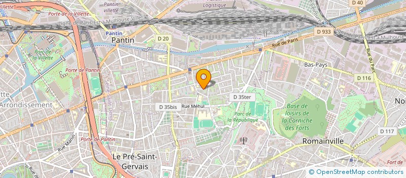 localisation de l'entreprise 983 920 323   PANTIN