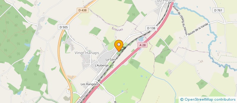 localisation de l'entreprise 983 923 665 à ECOUVES