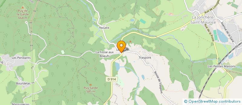 localisation de l'entreprise 983 941 162   SAINT-LAURENT-LES-EGLISES