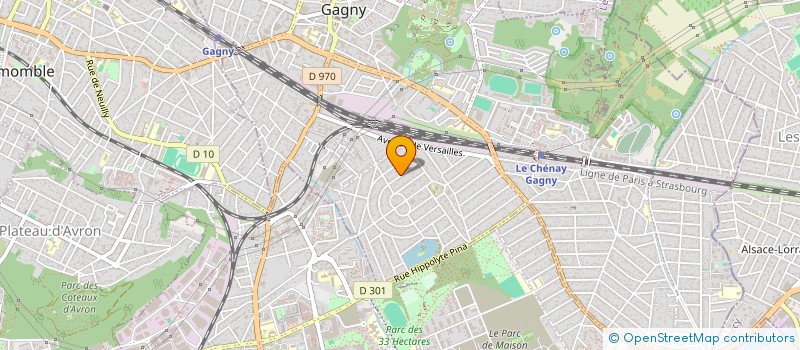 localisation de l'entreprise 983 946 005 à GAGNY