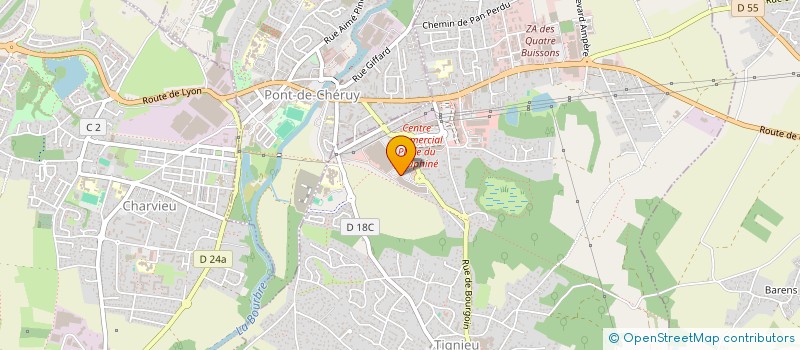 localisation de l'entreprise 983 961 798   TIGNIEU-JAMEYZIEU