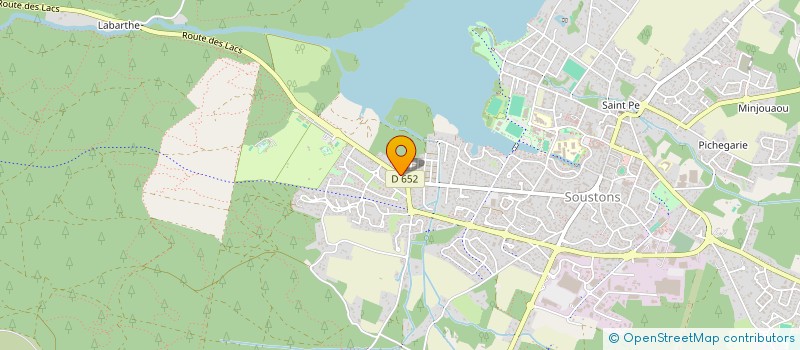 localisation de l'entreprise 984 010 751   SOUSTONS