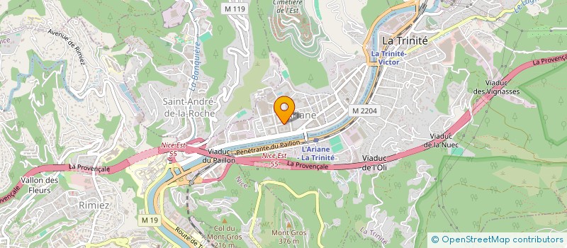 localisation de l'entreprise 984 030 668   NICE