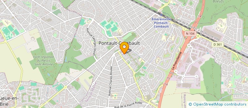 localisation de l'entreprise 984 052 050   PONTAULT-COMBAULT