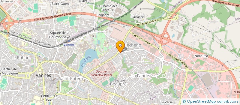 localisation de l'entreprise 984 055 061  à VANNES