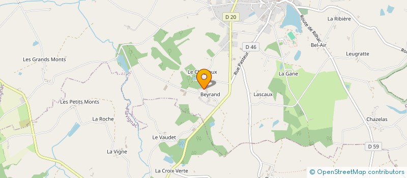 localisation de l'entreprise 984 069 054 à CHALUS