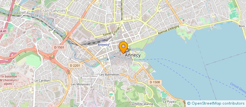 localisation de l'entreprise 984 085 662  à ANNECY