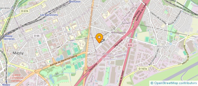 localisation de l'entreprise 984 123 240 à ANTONY